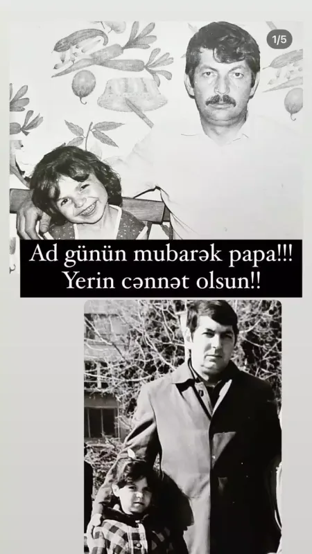Vəfat edən atasının ad gününü belə təbrik etdi