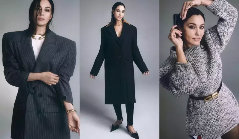 58 yaşlı Monika məşhur jurnalın üz qabığında