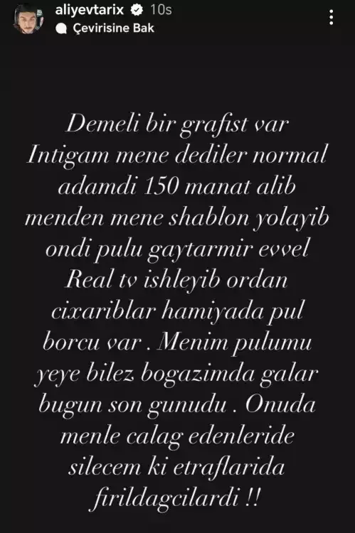 "Tolik"ə qarşı dələduzluq edildi