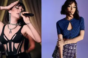 "Camdaki Kız"-ın aktrisası sevgilisi ilə çimərlikdə