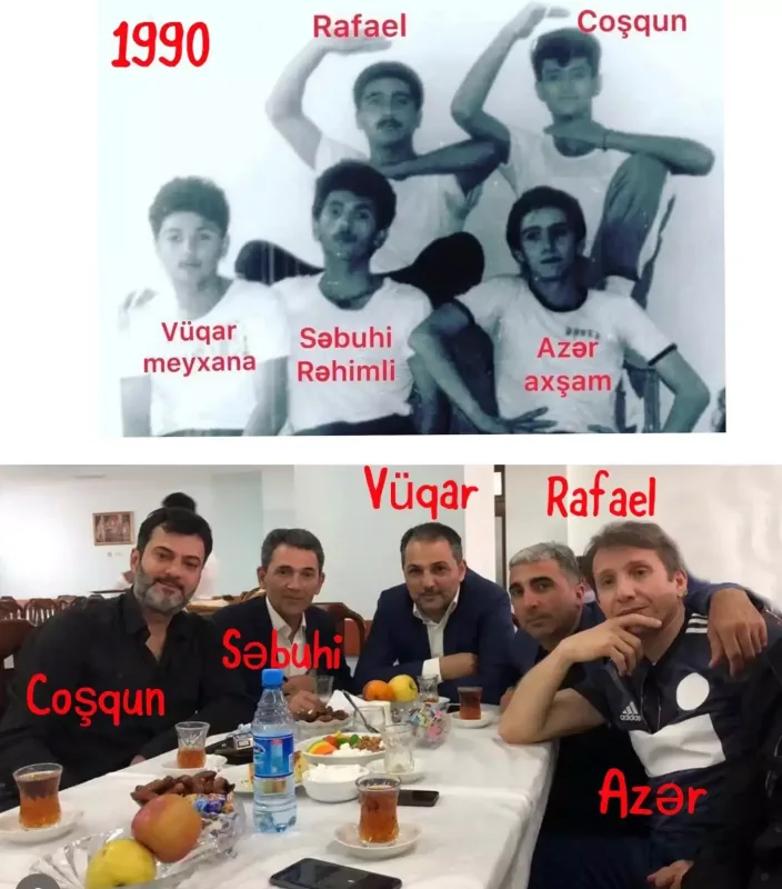 Əməkdar artistdən paylaşım: 33 il öncə və indi