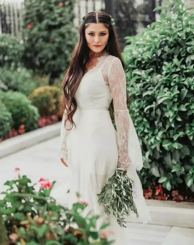 "Ferhunde" ərə getdi: Toydan fotolar