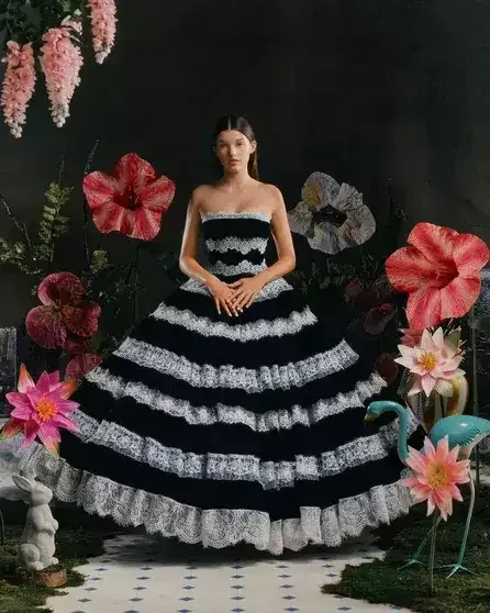 Qızı ilə birgə kamera qarşısına keçdi