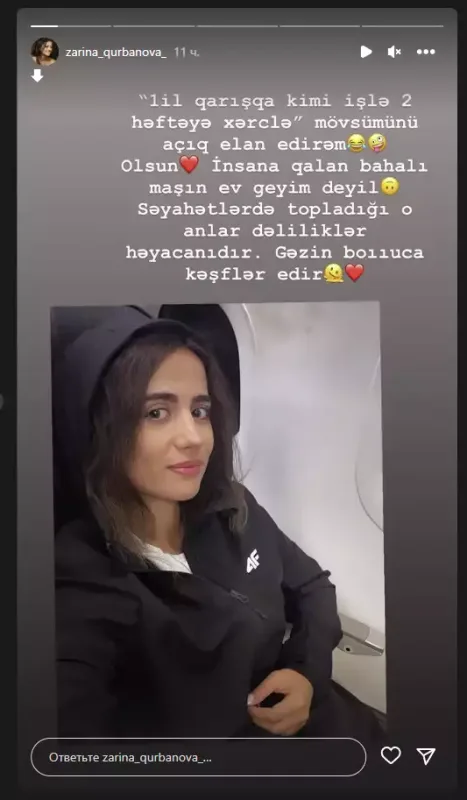 “1 il qarışqa kimi işlə, 2 həftəyə xərclə”