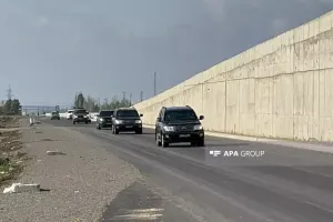 Qarabağın erməni sakinlərinin nümayəndələri Yevlaxa gəlir - Foto - Video