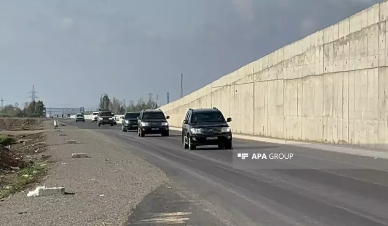 Qarabağın erməni sakinlərinin nümayəndələri Yevlaxa gəlir - Foto - Video