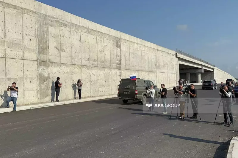 Qarabağın erməni sakinlərinin nümayəndələri Yevlaxa gəlir - Foto - Video