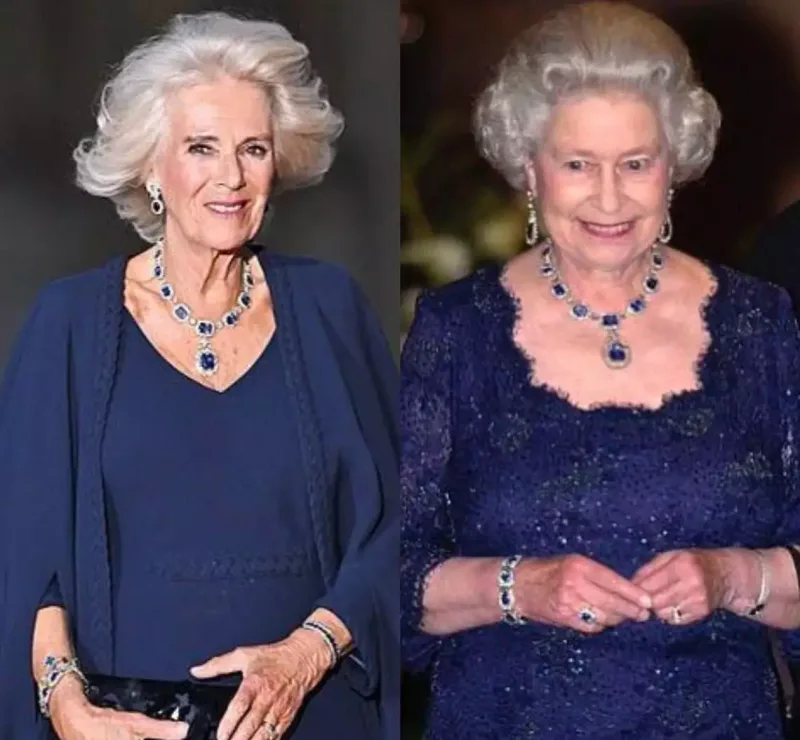 II Elizabetin gəlini onun zinət əşyalarını taxdı, tənqid edildi