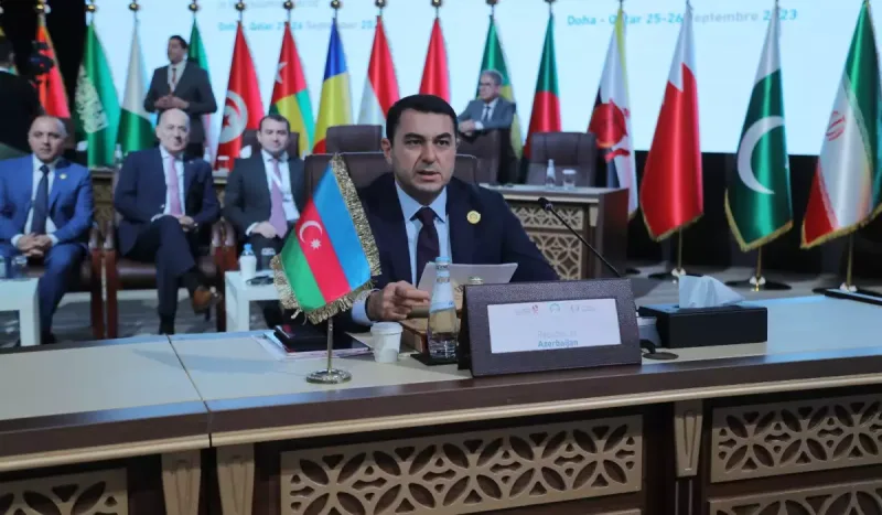 Adil Kərimli İslam Dünyası Mədəniyyət Nazirlərinin 12-ci Konfransında çıxış etdi