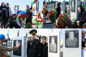 Canını Vətən uğrunda fəda edənlər - Anım Günündən fotoreportaj