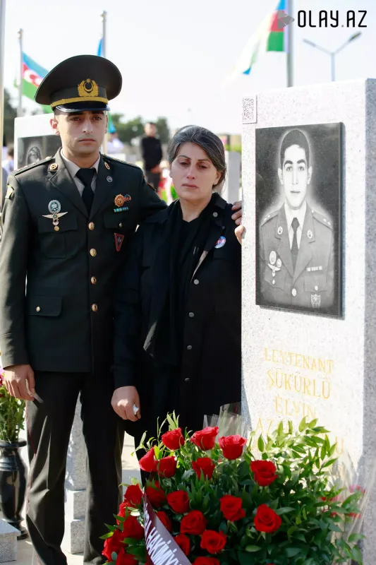 Canını Vətən uğrunda fəda edənlər - Anım Günündən fotoreportaj