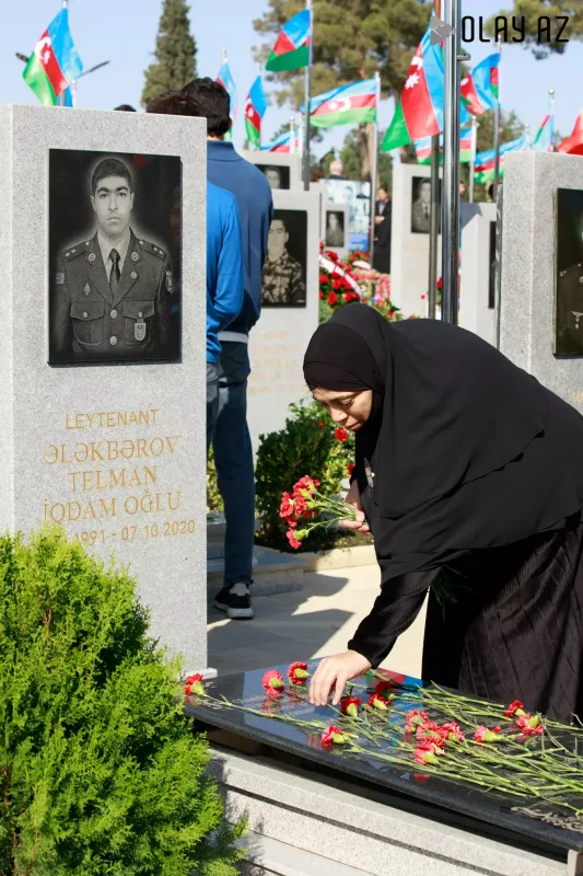 Canını Vətən uğrunda fəda edənlər - Anım Günündən fotoreportaj