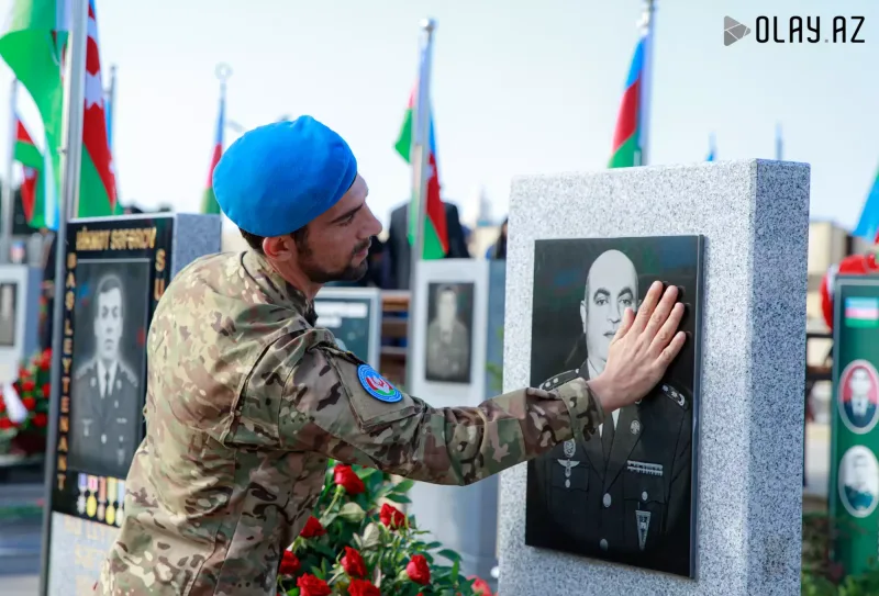 Canını Vətən uğrunda fəda edənlər - Anım Günündən fotoreportaj