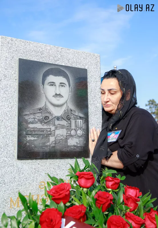 Canını Vətən uğrunda fəda edənlər - Anım Günündən fotoreportaj