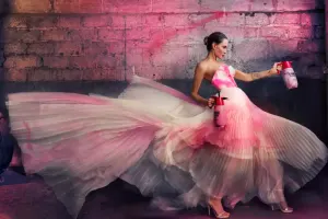 "Vogue" üçün kamera qarşısında