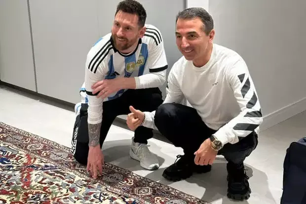 Messi azərbaycanlı iş adamı ilə fotosunu paylaşdı