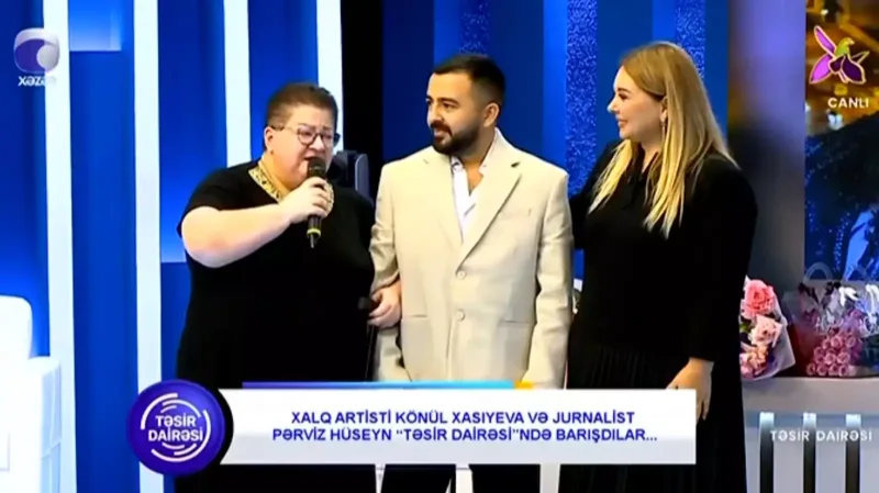 Könül Xasıyeva ilə Pərviz Hüseyn barışdı