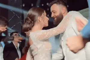 Azərbaycanlı blogerin toyundan görüntülər