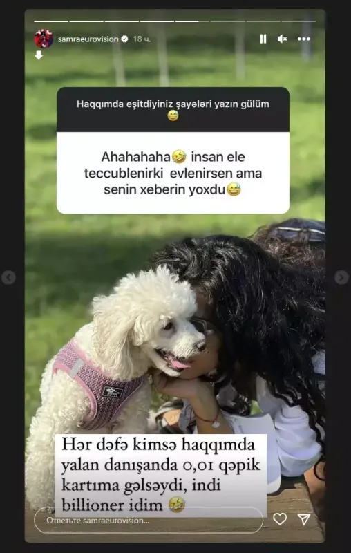 Səmradan haqqında yayılan şayiələrə reaksiya