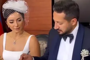 Türkiyəli məşhurun Bakıdakı nikahından görüntülər