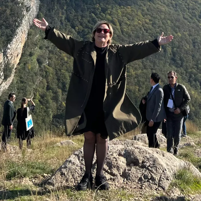 Məlahət Abbasova Şuşada