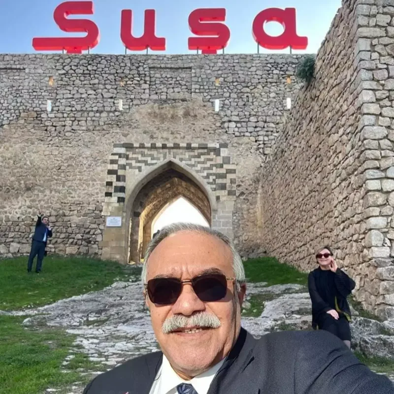 Məlahət Abbasova Şuşada