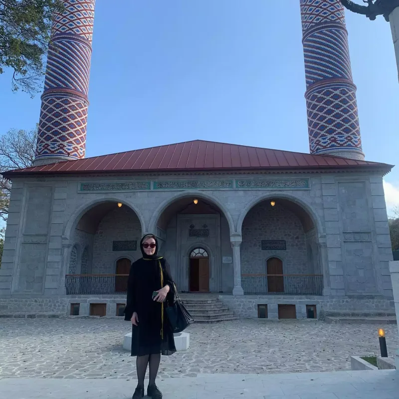 Məlahət Abbasova Şuşada