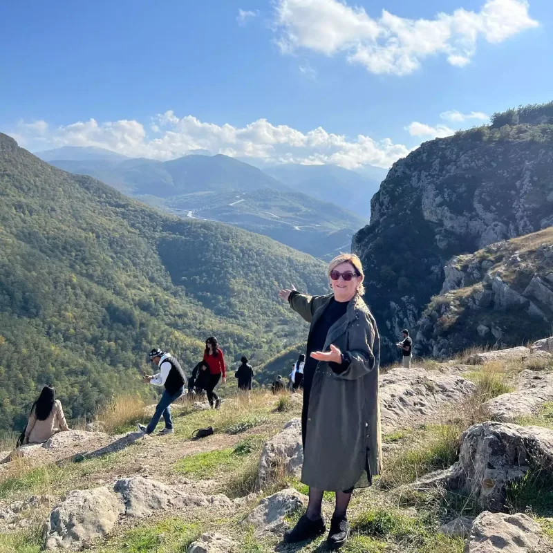 Məlahət Abbasova Şuşada