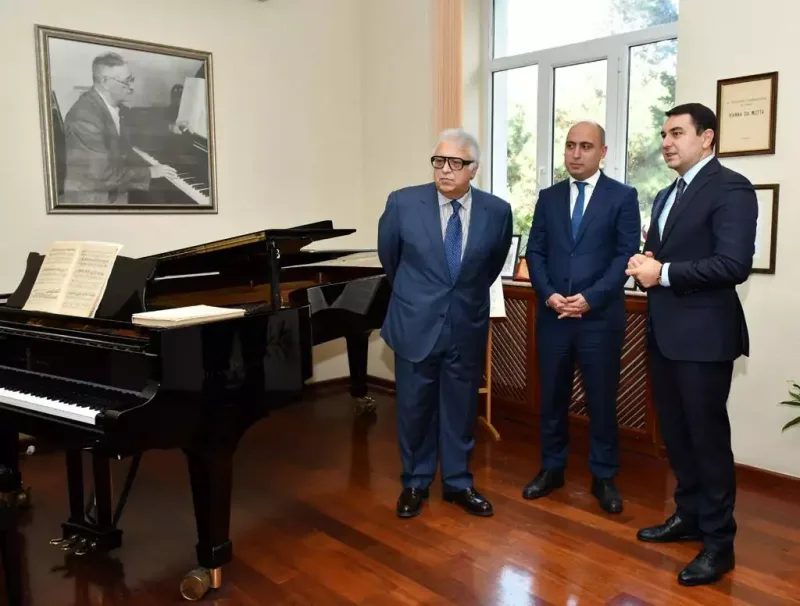 Mədəniyyət naziri Bakı Musiqi Akademiyasında