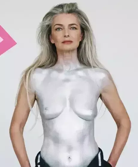 58 yaşlı supermodel bu dəfə yarıçılpaq çəkildi