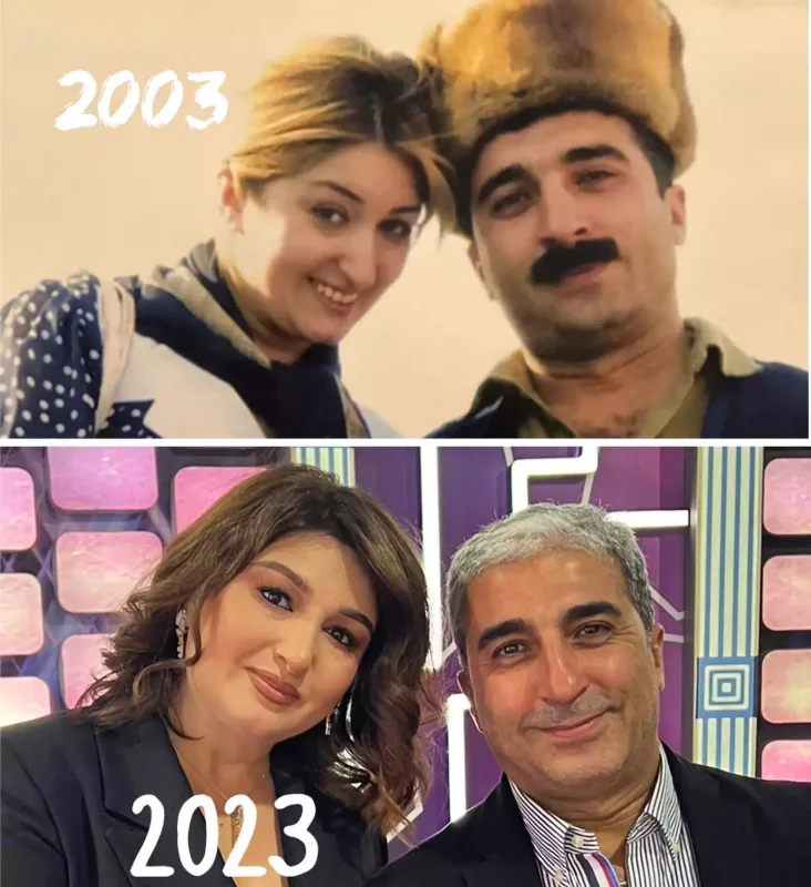 Dilarə Əliyeva ilə fotosunu paylaşdı - 20 il öncə və indi