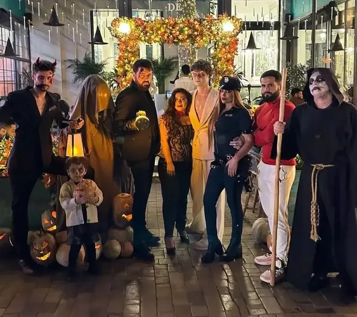 Nigar və Eldar “Halloween”-i belə qeyd etdi
