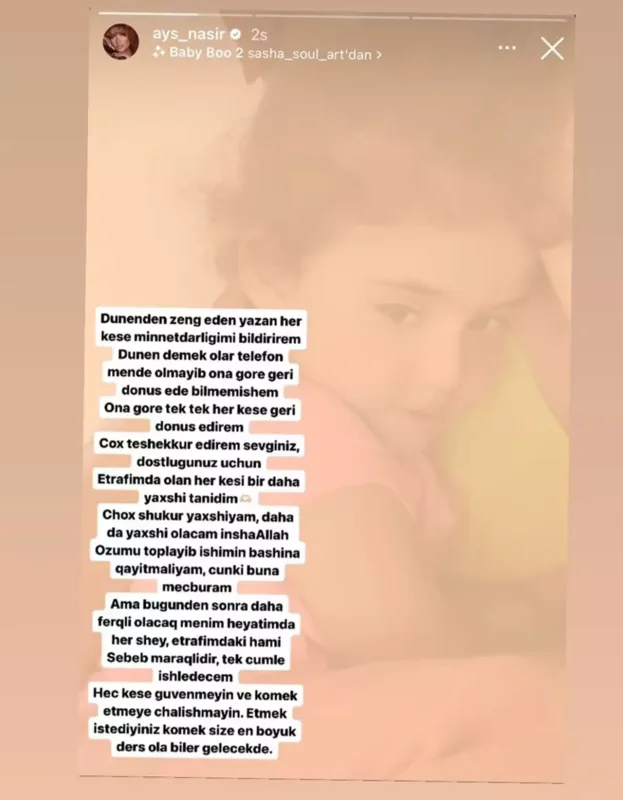 Dostluqları bitdi!