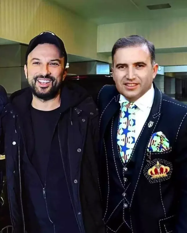 Tarkanla fotolarda “görüşdü”