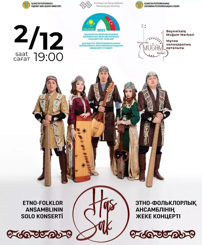 Ölkəmizdə Qazaxıstan mədəniyyəti günləri keçirilir