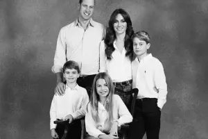 Şahzadə və ailəsinin Yeni il çəkilişi