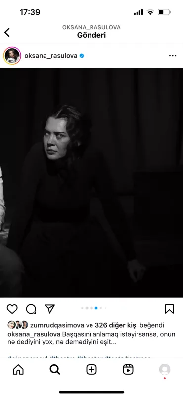 “Başqasını anlamaq istəyirsənsə…”