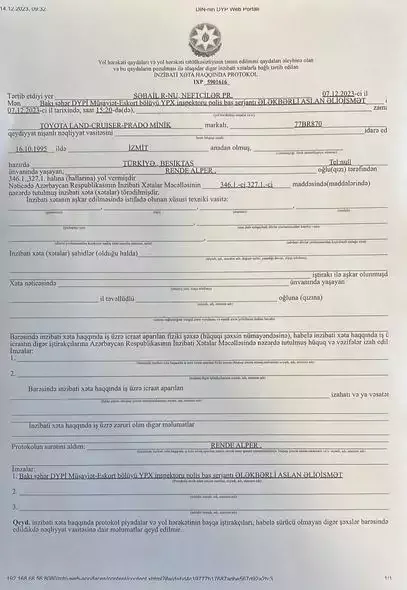 Türk bloqerin rüşvət iddialarına - Rəsmi cavab