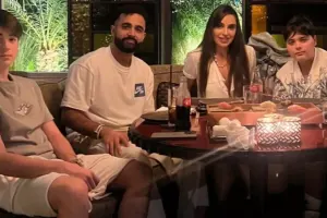 Hüseyn Leyla Əliyeva və övladları ilə bir arada…