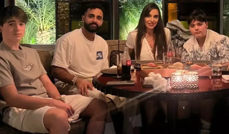 Hüseyn Leyla Əliyeva və övladları ilə bir arada…