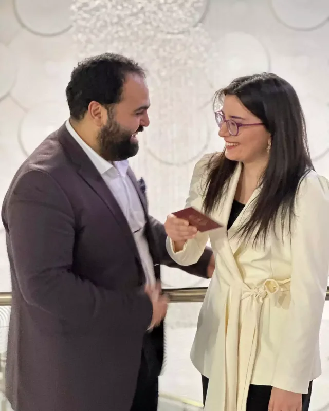 Azər Zeynalovun oğlu ailə qurdu