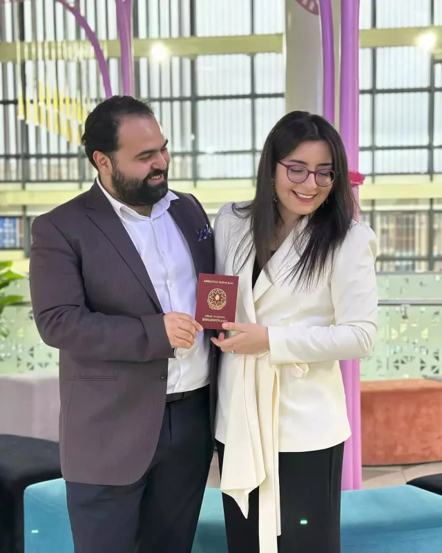 Azər Zeynalovun oğlu ailə qurdu