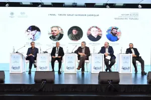 Mədəni İrs Forumunun ilk panel müzakirəsi...