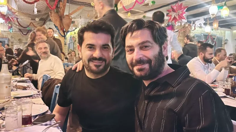 Elşən Ozan və Oktayla bir masada