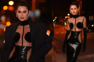 Nəsrin geyimi ilə gündəmdə