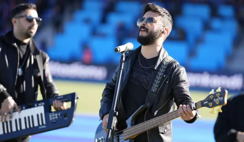 Mərdan Xankəndi stadionunda çıxış etdi