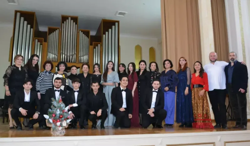 Təntənəli konsert təşkil olunub