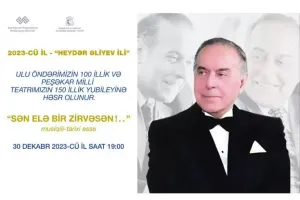 “Sən elə bir zirvəsən” yenidən səhnədə