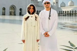 Melisa sevgilisi ilə Şeyx Zayeddə