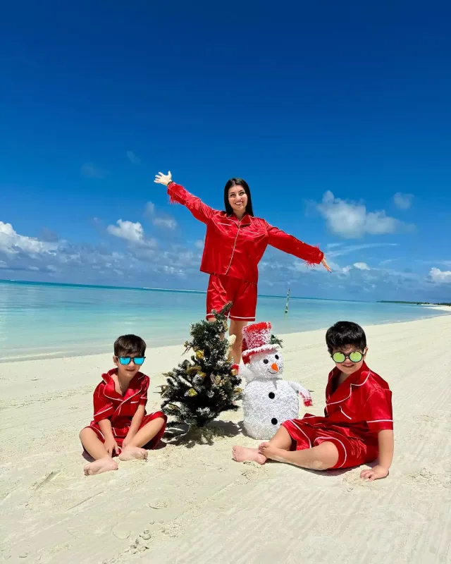 Maldivlərdə Yeni il keyfi...